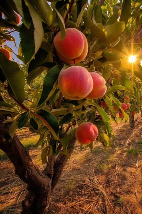 当AI画笔遇见甜蜜桃园 数字艺术视角下的6.26农产品摄影新浪潮